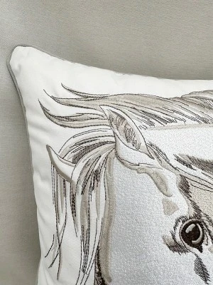 RightSide Designs Head Strong Left Indoor/ Outdoor Throw Pillow