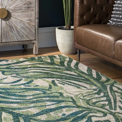 NuLOOM Cali Abstract Floral Area Rug - Image 3