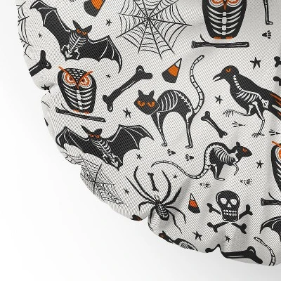 Heather Dutton Halloween XRay Round Floor Pillow - Deny Desings - Image 2