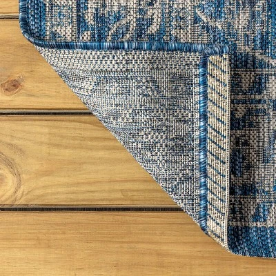 Palazzo Vine And Border Textured Weave Indoor/Outdoor Area Rug - JONATHAN Y - Image 6