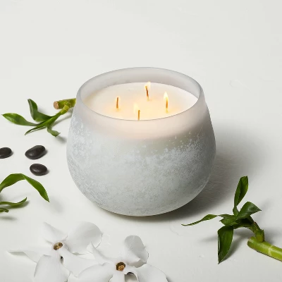 Balance Fashion Salted Glass Candle Light Blue - Casalunaâ„¢