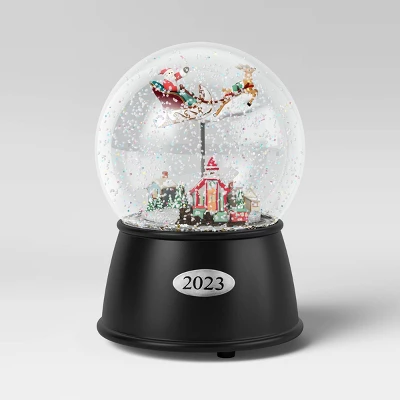 Flying Santa Snow Globe - Wondershop™ - Image 2