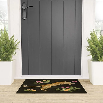 Laura Graves Reach For It Welcome Mat - Society6