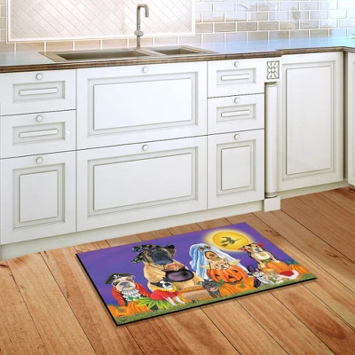 Briarwood Lane Trick Or Treat Dogs Halloween Doormat Cats Jack O'Lantern Indoor Outdoor 30" X 18" - Image 3