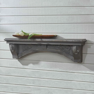 Park Designs Mantle Shelf Aged Gray