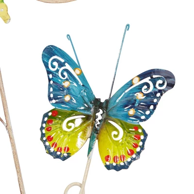 Metal Butterfly Indoor Outdoor Wall Decor - Olivia & May