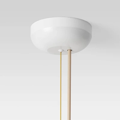 Small Seagrass Light Pendant Light Brown (Includes Energy Efficient Light Bulb) - Threshold⢠- Image 3