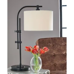 Baronvale Metal Accent Lamp Black - Signature Design By Ashley